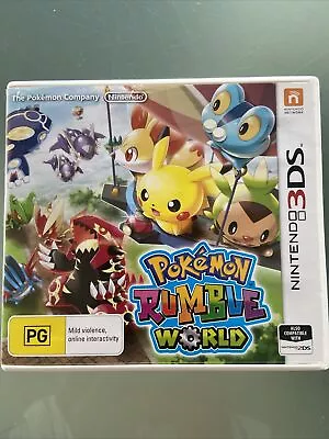 Pokemon Rumble World - 3DS / Game Freak - Very Good Condition (Damaged Cover) • $52.80