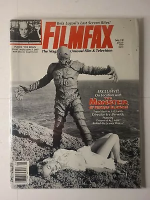 FILMFAX Magazine No. 18 (Jan 1990) - Bela Lugosi Monster Of Piedra Blancas • $14.99