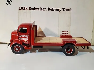 1938 Budweiser Beer GMC Stake Bed Delivery Truck 1:24 Scale Diecast Danbury Mint • $149.95