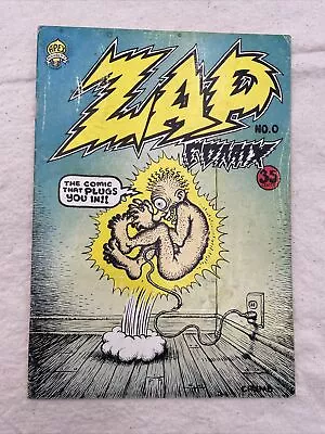 ZAP Comix Comic Book No 0 Oct 1967 Original 35 Cents Vintage Apex Novelty • $39.95