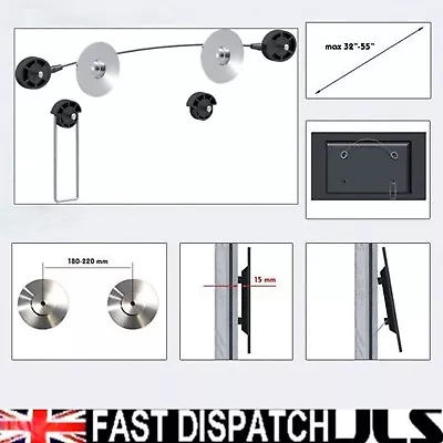 £24.95 • Buy Ultra Slim LED TV Wall Mount BRACKET For Samsung 32 37 40 46 55 42