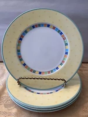 Villeroy & Boch Twist Alea Limone Dinner Plates 10.5  SET OF TWO • $25.95