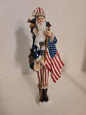 LENOX Pencil Santa 2002 Star Spangled Santa - No Box • $32.99