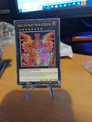 Yugioh GFTP-EN052 Hieratic Sun Dragon Overlord Of Heliopolis Ultra 1st Edition • £1.25