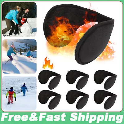 Winter Ear Muffs Ear Warmers Fleece Ski Earwarmer Men Women Behind The Head Band • $5.75