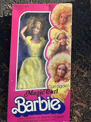 Magic Curl Barbie Vintage • $90