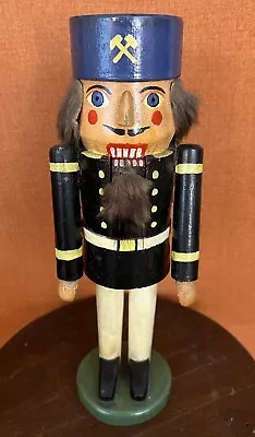 Nice Older Vintage Unmarked Wooden Nutcracker Figurine/Doll Movable Arms • $24.99