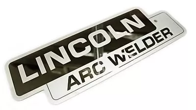 Lincoln Electric Welder SA-200 SA-250 Mirrored Stainless Steel Name Plate • $77.99