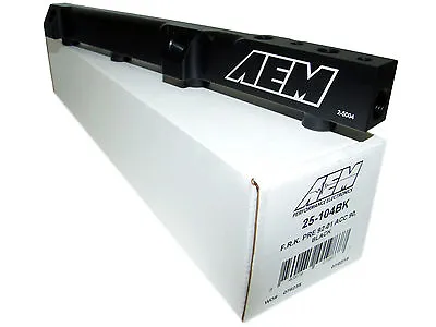 AEM 25-104BK High Volume Fuel Rail For Honda F22A1 F22A4 F22A6 H22A1 H22A4 H23A1 • $151.95