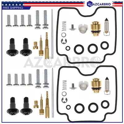 $29.94 • Buy For Yamaha XVS11AT XVS1100AT V-Star Silverad 2002-05 Carb/Carburetor Repair Kit