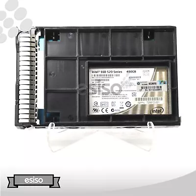 728624-001 Ssdsc2cw480a3 520 Series Hpe 480gb 6g 3.5  Sata Mlc Ssd For Dl80 G9 • $110