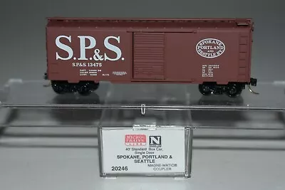 N Scale MTL 20246 SP&S 40' Single Door Boxcar 13475 C22033 • $17.99