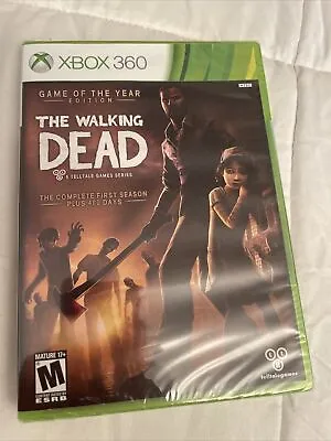 $24.99 • Buy The Walking Dead Game Of The Year Edition The Complete First Season Xbox 360 New