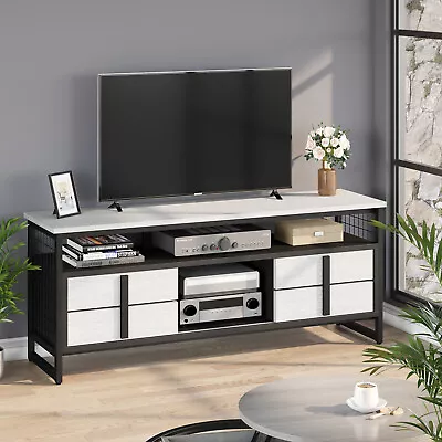 Modern TV Stand For 65/60/55 Inch TV Entertainment Center Media Console Table • $117.76