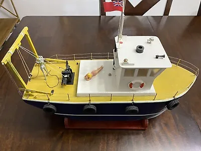 Rc Fishing Trawler Fishing Boat. Fun Boat. Now Shelf Queen. • $250