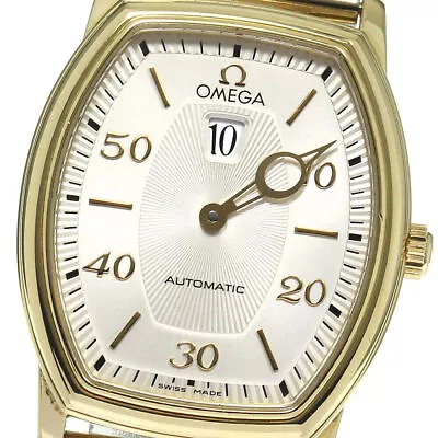 OMEGA De Ville Prestige Jumping Hour 4653.31 K18YG Cal.221 Automatic Mens_799775 • $8323.96