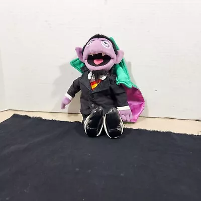 Sesame Place Street Count Von Count Dracula Vampire Plush 10  Bean Bag Muppet • $22.38