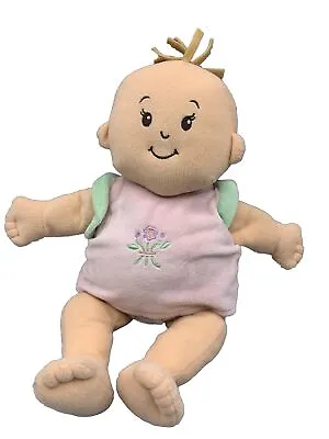 2008 Manhattan Toy Company Baby Stella  Girl Soft First Doll Plush No Pacifier • $10.50