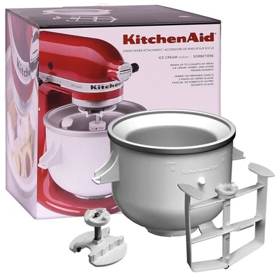 $89.99 • Buy Kitchenaid® Stand Mixer Attachment Ice Cream Sorbet Maker Freezer Bowl 1.9L     