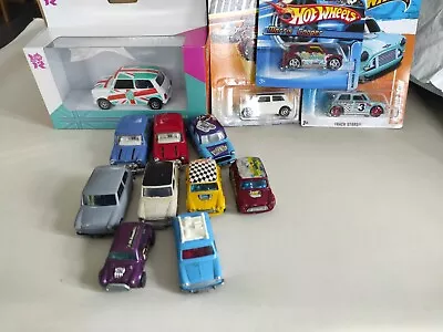 Vintage Corgi Matchbox And Hot Wheels Tomica Etc Job Lot Minis X 14 • £5