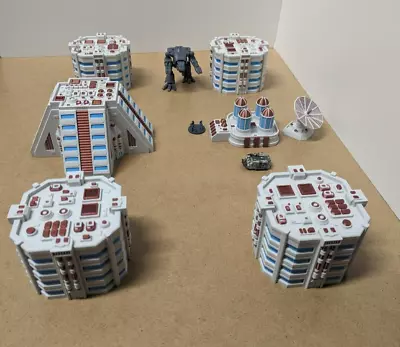 Tabletop Ready City Terrain Warhammer Legions Imperialis Battletech 6-8 Mm • £14.99