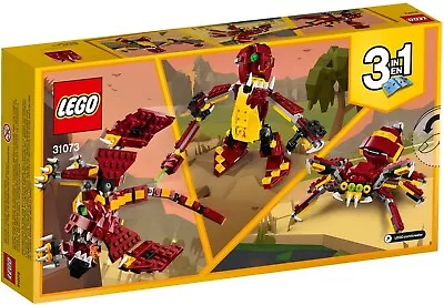 LEGO 3 In 1 Creator 31073  Mythical Creatures - 2018 - RETIRED • $48