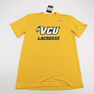 VCU Rams Nike Dri-Fit Short Sleeve Shirt Men's Gold New • $21.24