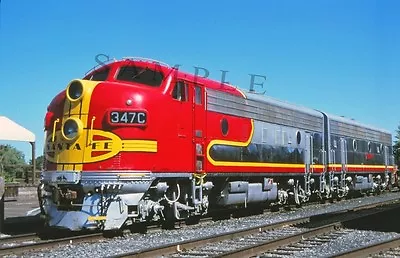 Santa Fe Locomotive Trains Railroads 13 X 19  Poster Photo 121 • $14.90