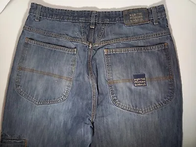 Marithe Francois Girbaud Jeans Baggy Blue Brand X Authentic Fit MFG Mens 36x30 • $39.99