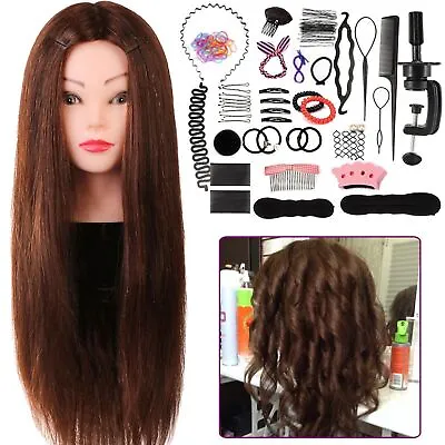 Mannequin Manikin Head For Practice Hair Braiding Hairdressing Styling Training • $65.16