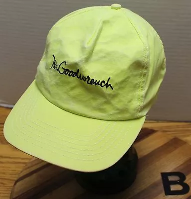 Vintage Mr. Goodwrench Yellow Snapback Hat Made In The Usa In Good Condition B • $7.69