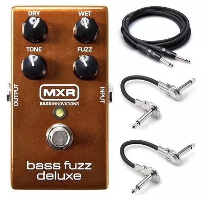 New MXR M84 Bass Fuzz Deluxe Bass Guitar Effects Pedal • $149.99