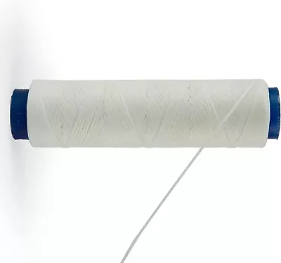 10 Metres White Wax Cotton Cord 0.8 Mm Macrame Cord Jewellery Bracelet Necklace • £3.79