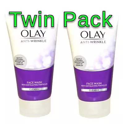 £12 • Buy Olay Anti Wrinkle Face Wash Exfoliating 150ml Twin Pack