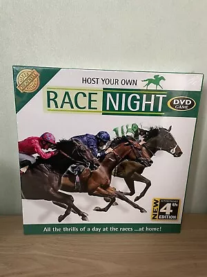 Host Your Own Race Night 4th Edition DVD Game Horse Racing Cheatwell Games New. • £12.99