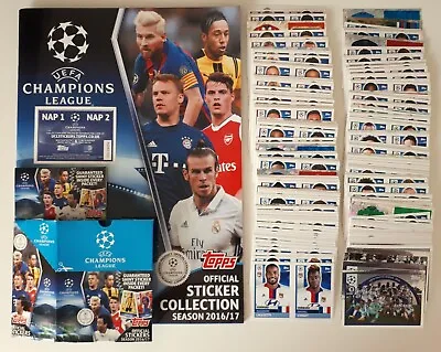 Topps • UEFA Champions League 2016/17 • Album Stickers • Leicester City FC - LEI • £1.95