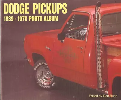 Dodge Pickups 1939 - 1978 Photo Album • $70