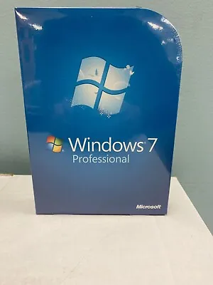 $95 • Buy Microsoft Windows 7 Professional Pro FULL VERSION FQC-00129 GENUINE Retail OS
