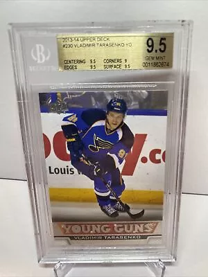 2013-14 Upper Deck Vladimir Tarasenko Young Guns #230 BGS 9.5 GEM  • $40