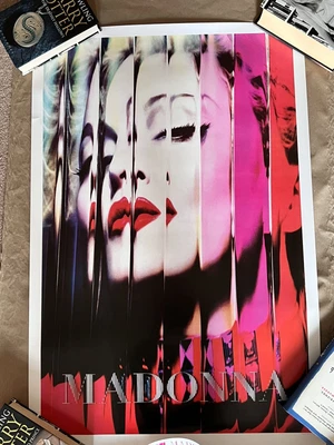 £89 • Buy MDNA Madonna Limited Edition Lithograph  No 416 Of Only 1000 With Certificate