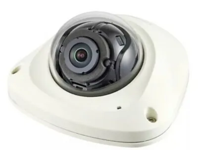 Samsung Wisenet Network 2MP Vandal Resistant Flat Dome CCTV H.265 1080p (93) • £39.99