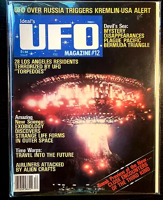 Ideal's UFO Magazine #12 UFO Over Russia Airliners Attacked 1980 • $4.99