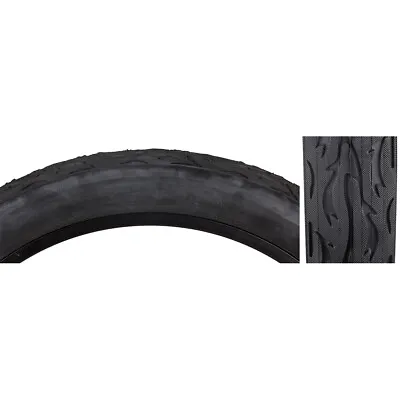Sunlite Tire 24X3.0 Black/Black Flame K1008A • $35.99