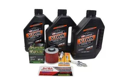 For Yamaha V Star 650 Oil Change Kit NGK Spark Plugs Oil Filter XVS650 VSTAR 650 • $52.89