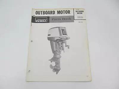 Outboard Parts Book Catalog For Montgomery Ward 35 HP 1979 VWB 52037 • $14.95