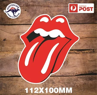 Rolling Stones Tongue Stickers Decal Lips Mouth • $5.99