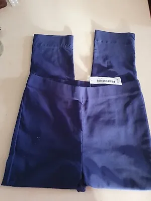 Mitzy Slim Cropped Stretch Trousers Size 12 • £3.99