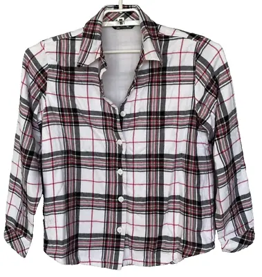 Cool & Casual: Ladies Riders By Lee Check Shirt Jacket Long Sleeve Small • £9.97