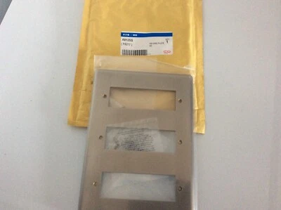 £7.50 • Buy Eaton Mem Series 12g Module Grid Plate Assembly Stainless Steel A812ss