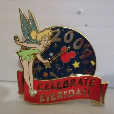 Disney Visa Credit Card Holder Excl Celebrate Everyday Tinker Bell Spin Pin 2009 • $7.99